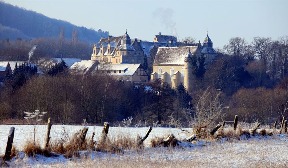 Schloss Varenholz im Winter